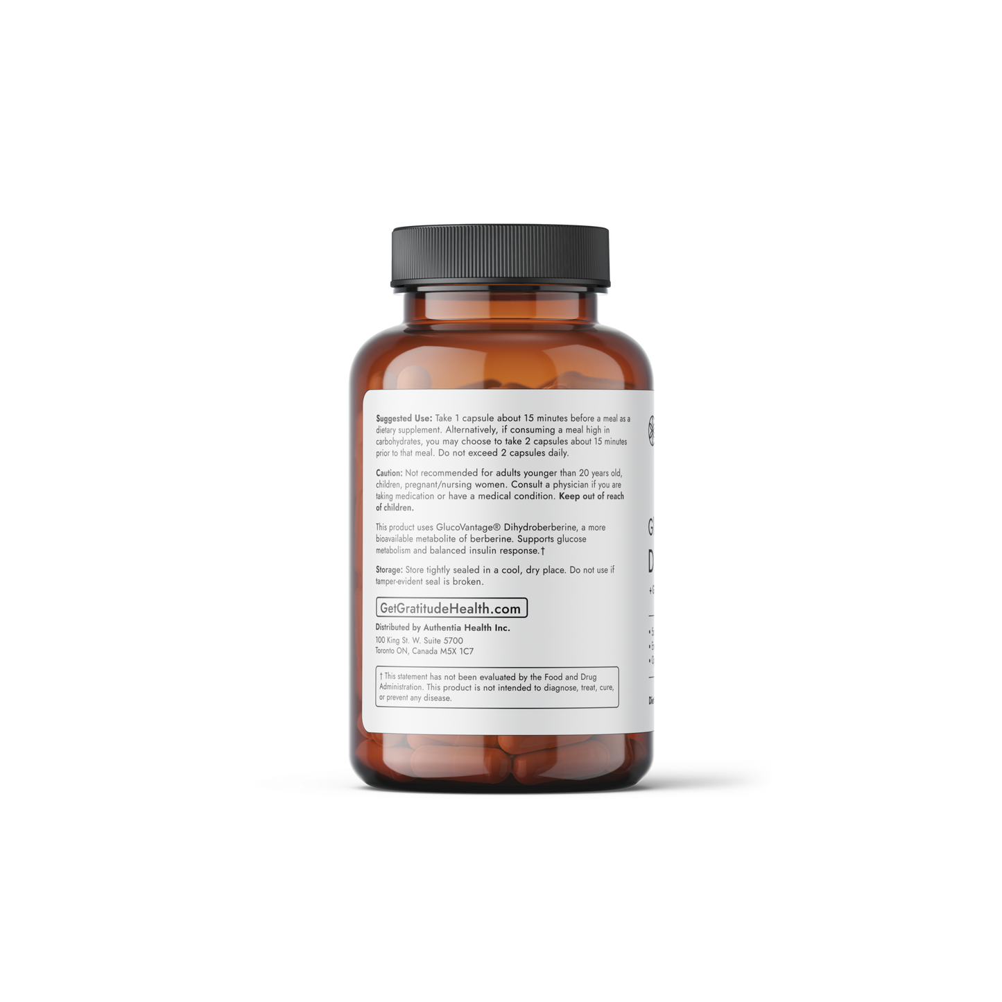 GlucoVantage® DihydroBerberine + Gymnema Sylvestre