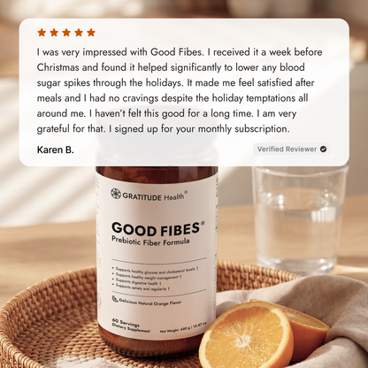 GOOD FIBES® Prebiotic Fiber Formula Drink Mix