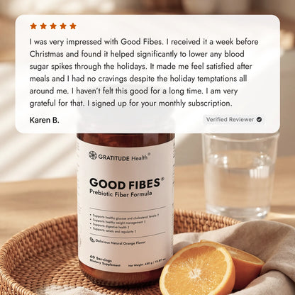 GOOD FIBES® Prebiotic Fiber Formula Drink Mix