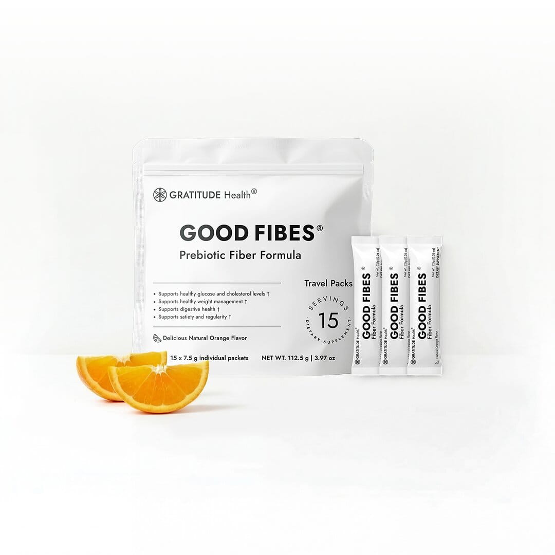 GOOD FIBES® Prebiotic Fiber Formula Travel Packs