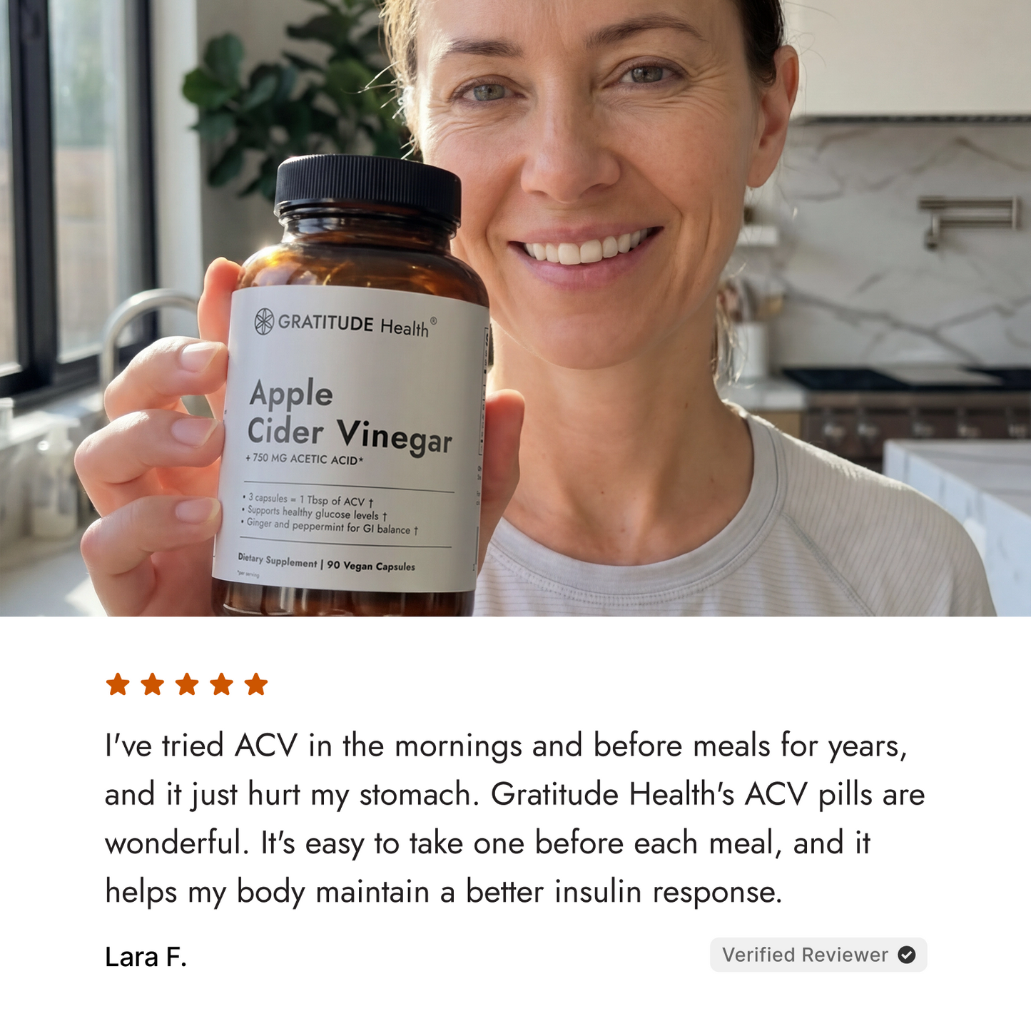 Apple Cider Vinegar +750mg Acetic Acid