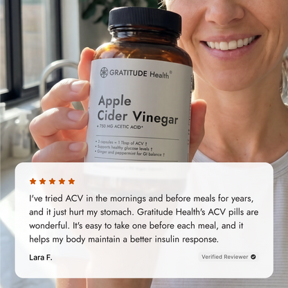 Apple Cider Vinegar +750mg Acetic Acid