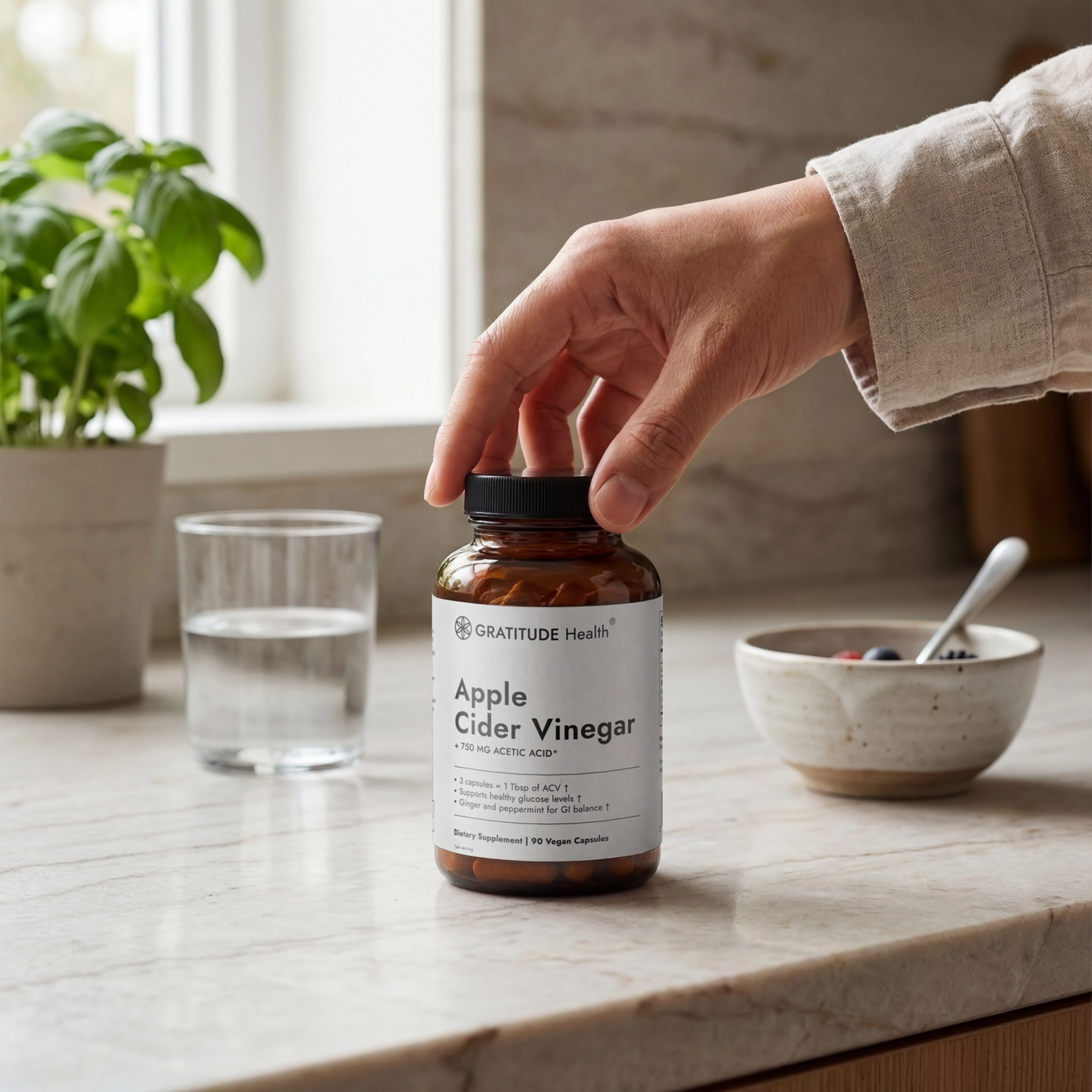 Apple Cider Vinegar +750mg Acetic Acid