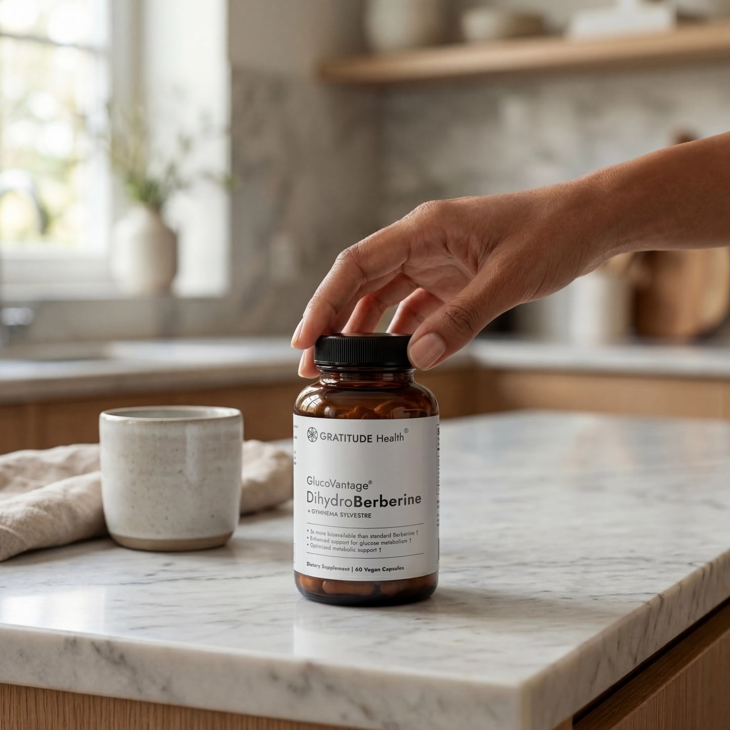 GlucoVantage® DihydroBerberine + Gymnema Sylvestre