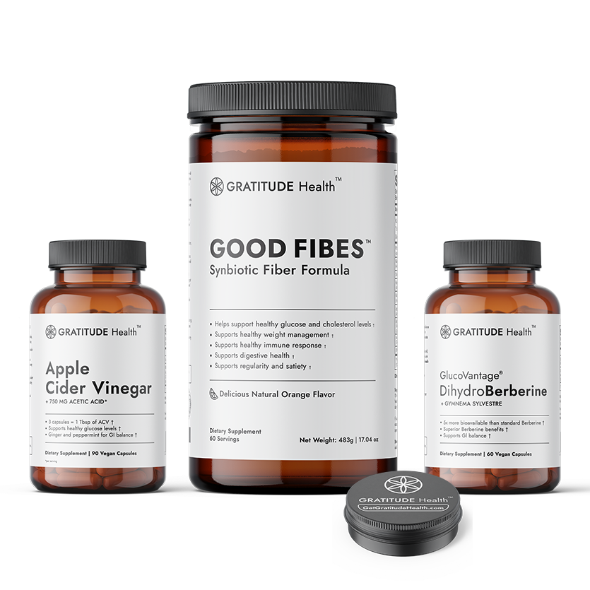 DihydroBerberine + Apple Cider Vinegar + Good Fibes Bundle